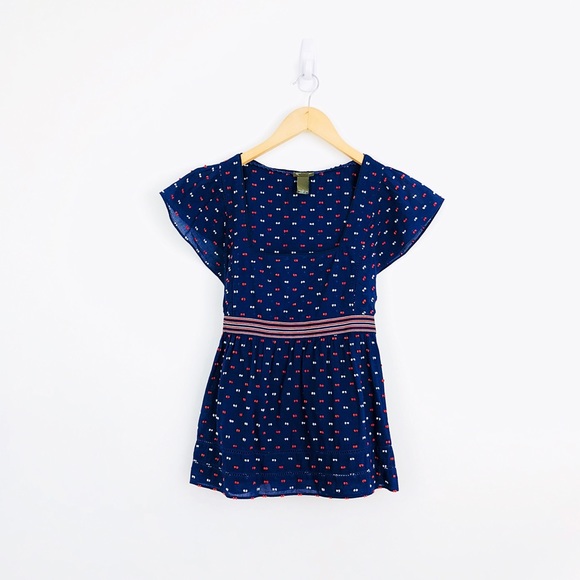 Anthropologie Tops - Fei Skysail Tieback Blouse